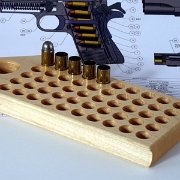 Maple .45 ACP loading block.